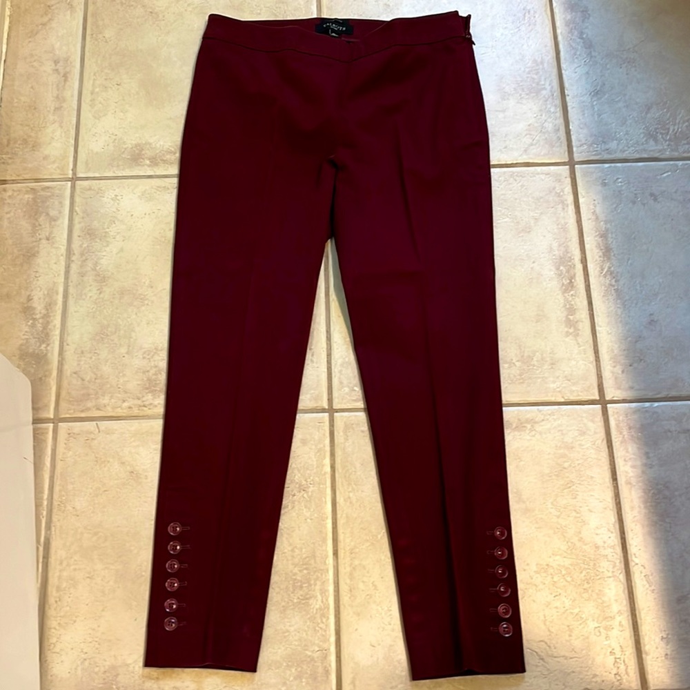Talbots Maroon slacks size 4P